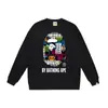 Moletom Pulôver Estampado de Desenho Animado da Moda Outono e Inverno Solto para Homens e Mulheres Adolescentes Venda por Atacado Dropshipping