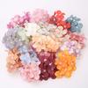 Pintura al Óleo de 9 Ramas Hortensia Flor Artificial Flor Pequeña Material Hecho a Mano DIY Flor de Hortensia Boda Tocados de Novia Accesorios para el Cabello Decoración de Flores