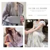 Botón de Tela de Satén de Hongo Satén Colorido Vestido Camisa Traje Botones Decorativos Redondos
