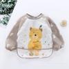 Babador Infantil, Vestir ao Contrário, Babador Infantil de Manga Comprida, Roupas de Refeição para Bebê Masculino e Feminino, Babadores para Bebê, Babadores, Roupas para Pintura