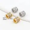 Accesorios para Joyería DIY Pulsera Color Oro 18K Paquete Micro Circonita Passepartout Pulsera de Cuentas Collar Venta al por Mayor C45