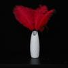 Paquete de flores con decoración de plumas de pensamiento de siete colores, paquete de flores, material de bricolaje hecho a mano, embalaje de flores