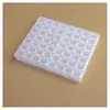Caja dispensadora de pintura gouache sólida transparente de 56 compartimentos Caja DIY para joyas Caja de almacenamiento Caja de diamantes Caja para cuentas Caja de almacenamiento para joyas