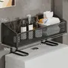 Estante de Almacenamiento Encima del Inodoro, Estante de Almacenamiento para Gel de Ducha de Baño, Organizador de Toallitas Húmedas y Pañuelos para Inodoro