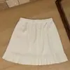 Falda de Punto con Cordón Casual Recomendada Otoño e Invierno 2025 Nuevo Estilo Coreano Cintura Alta Aspecto Adelgazante Falda Plisada Línea A para Mujer