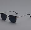 Gafas de Sol Diarias de Nicho Antivioletas Alemanas Retro Personalidad Marco Pequeño Cuadrado Artístico Todas las Combinaciones Gafas de Sol para Hombres y Mujeres