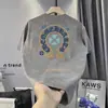 Camiseta Tie-Dye Moderna de Manga Curta para Homem, Verão, Gola Redonda, Design Versátil de Alta Qualidade, Blusa Stylish de Meia Manga Atacado