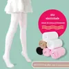 Atacado do Fabricante Primavera e Outono Finos 80D Meia-calça de Veludo Infantil Alta Elasticidade Estendida Tamanho Plus Collants de Dança para Meninas