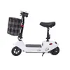 Nuevo Scooter Eléctrico Mini Plegable para Hombres y Mujeres Scooter de Dos Ruedas Coche Pequeño con Batería Ligera Batería de Litio Coche para Padres e Hijos