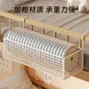 Cesta colgante de mesita de noche para estudiante universitario, almacenamiento de snacks en dormitorio, artefacto para litera, cesta trasera pequeña, buen artículo para dormitorio, estante de almacenamiento de mesita de noche