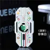 Encendedor Giroscópico a Prueba de Viento Rojo Llama Rotatorio Iluminado Estilo Mech, Alivio de Estrés para la Punta del Dedo, Regalo para Novio