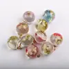 Nuevo Más Vendido Bola de Cristal Transparente Mensaje en una Botella Flor Seca Colgante Hecho a Mano DIY Colgante de Collar Accesorios de Joyería