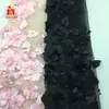 Todo hecho a mano tridimensional DIY posicionamiento de cuentas de grapa bordado en tela punto de malla tela de bordado láser