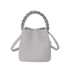 Bolso Cruzado Casual de Hombro Único con Textura Simple, Bolso de Nuevo Estilo para Verano 2026, Bolso Cubo Personalizado para Mujer