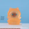 Gato Siamês Azul Olhos Desenho Animado Fofo Ornamento de Resina para Carro Figura Criativa Brinquedo Artesanal Presente para Crianças Estudantes