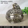 Celebridad de Internet Aleación Metálica Superficie Galvanizada Cornucopia Quemador de Incienso Sapo Dorado Cenicero Sala de Té Mesa de Té Escritorio de Oficina Adornos