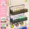 Estante de Almacenamiento de Cuentas Perler sin Taladro Estante de Pared Multicapa Estante de Clasificación y Exhibición de Materiales para Cuentas Perler Hecho a Mano DIY