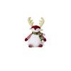 Nuevo Adorno Navideño Transfronterizo Muñeco de Terciopelo Papá Noel Muñeco de Nieve Alce Decoración de Ventana Regalo de Navidad