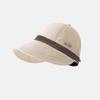 Sombrero de Cubeta Explosivo de Moda para Internet con Cubierta Facial Sombrero Protector Solar Moda Ala Grande Sombrero de Pescador Casual Todo Combinación Sombrero para el Sol