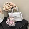 Bolso de Mano Francés Nicho Texte 2025 Nuevo Bolso de Mujer Moda Simple Bolso Cruzado Popular Casual Bolso Cuadrado Pequeño