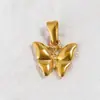 Mariposa araña libélula avestruz águila animal colgante bañado en oro de 24K diy transfronterizo collar pulsera accesorios al por mayor