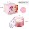 Set de Humor de Siete Días, Velas Aromáticas de Cera de Soja Transfronterizas, Regalos de Boda y Cumpleaños, Cera Aromática Floral para Incienso