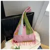 Bolso de Hombro de Punto de Gran Capacidad Casual Transfronterizo para Mujer 2026 Nuevo de Moda Versátil Elegante Bolso Tote de Moda