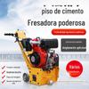 Fresadora elétrica de cinzel de piso de concreto áspero de piso de cimento a gasolina e aplainamento de renovação de estradas e máquina de desfiação