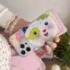 Gato Lindo Adecuado para Funda de Teléfono Móvil Iphone16Promax Apple 15Pro Anti-Caída Todo Incluido 14 Brillo 13P Duro