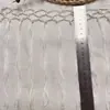 Diretamente do Fabricante, Renda com Borlas de Nó em Poliéster para Roupas de Dança, Saias, Cortinas, Tapetes Decorativos, Acessórios de Vestuário