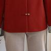 Chaqueta Corta de Lana Otoñal para Mamá, Moda Nueva Estilo Chino Primavera y Otoño para Mujeres de 40-50 Años de Edad Media y Mayores