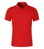 Camiseta jacquard piquet mercerizado de 40 contagens, gola de trabalho casual respirável, camisa polo de negócios de manga curta com logotipo estampado