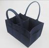 Bolsa de almacenamiento de pañales de fieltro, portátil, de gran capacidad, para momia, de suministro directo de fábrica