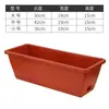 Herramienta para cultivar verduras para balcón en casa, maceta rectangular para verduras, maceta de plástico de galón para suculentas, maceta transpirable