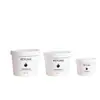 Venta al por mayor de fábrica Botella de Crema Cosmética Plástico PP Crema Exfoliante Mascarilla de Barro Limpiadora Botella de Crema Exfoliante Tipo Helado