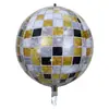 Globos de Papel de Aluminio Seleccionados Cuidadosamente, Globos Redondos 4D, Decoración para Bodas y Fiestas de Cumpleaños, Venta al por Mayor de Globos de Papel de Aluminio