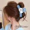 Pinzas para el Cabello de Otoño e Invierno para Mujer 2026 Estilo Nuevo Pinza de Garra de Felpa de Gama Alta Tamaño Grande para la Parte Posterior de la Cabeza Estilismo del Cabello Pinza de Tiburón Accesorio para el Cabello