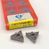 Pastilha de corte triangular TNMG160408-MF CNC para aço e aço inoxidável, pastilha de torneamento em liga dura resistente ao desgaste