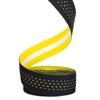 Asa para coche de carretera con correa para bicicleta de vuelo muerto, correa de silicona antideslizante, transpirable y absorbente del sudor, correa de cuero PU