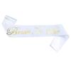 Moda Europea y Americana Insignia de Tirante para Novia Próxima a Casarse Set de 2 Piezas Fiesta de Boda Novia y Novio Insignia de Encaje