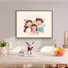 Pintura Decorativa para Caja de Medidor Eléctrico para Familias de Tres o Cuatro, Estilo Nuevo con Acabado de Alta Gama, Pintura Colgante para Cubierta de Caja de Cables y Corriente Débil
