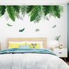 Una Variedad de Pegatinas de Pared de Plantas Verdes, Pegatinas para Coche, Pegatinas Decorativas, Fondos de Pantalla 3D Autoadhesivos para Pared, Renovación de Paredes de Fondo para Sala de Estar y Dormitorio