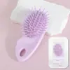 Mini Peine de Airbag Lindo Portátil para Niños y Niñas, Color Macaron, Uso Doméstico Masaje Esponjoso Cojín de Aire Pequeño Peine