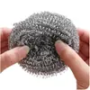 Paquete Práctico de 6 Bolas Limpiadoras para Lavar Platos y Ollas Lavado de Platos Lavado de Ollas Utensilios de Cocina Limpieza del Hogar Cepillo Lana de Acero