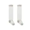 Nuevos Calcetines Anti-Mosquitos de Verano para Niños, Algodón Peinado de Caña Ancha Calcetines para Bebé Recién Nacido, Calcetines de Malla Larga para Bebé 0-3