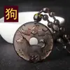 Collar con Colgante de Hebilla de la Paz de Obsidiana Hielo Signo del Zodíaco para Hombre Collar para Mujer Año del Zodíaco Tigre Colgante Patronus