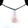 Collar de piedra de ágata de cristal natural de 1787-18 * 25 mm con hebilla de gota de agua, material de piedra de color, joyería transfronteriza