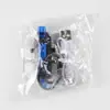 Lanterna Traseira de Bicicleta COB de Alto Brilho Carregamento USB Vermelho Azul Piscante Múltiplos Modos À Prova d'Água Luz de Advertência para Ciclismo Noturno