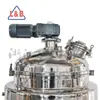 Reator a Vácuo Aquecido a Vapor de Aço Inoxidável Tanque de Mistura e Agitação de Ingredientes Flavorizantes de Laboratório