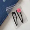 Serie de Colores Café Té con Leche Pinza para Flequillo Cabello Suelto de la Frente Pinza de Gota de Agua Linda Versátil Pinza Lateral Accesorios para el Cabello Nuevo Estilo para Mujeres